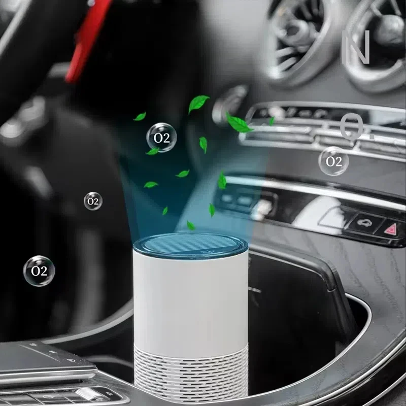 جديد المحمولة أنيون تنقية الدخان فلتر الهواء USB صغير قابلة للشحن الفورمالديهايد إزالة الروائح الكريهة للسيارة المنزل غرفة نوم مكتب