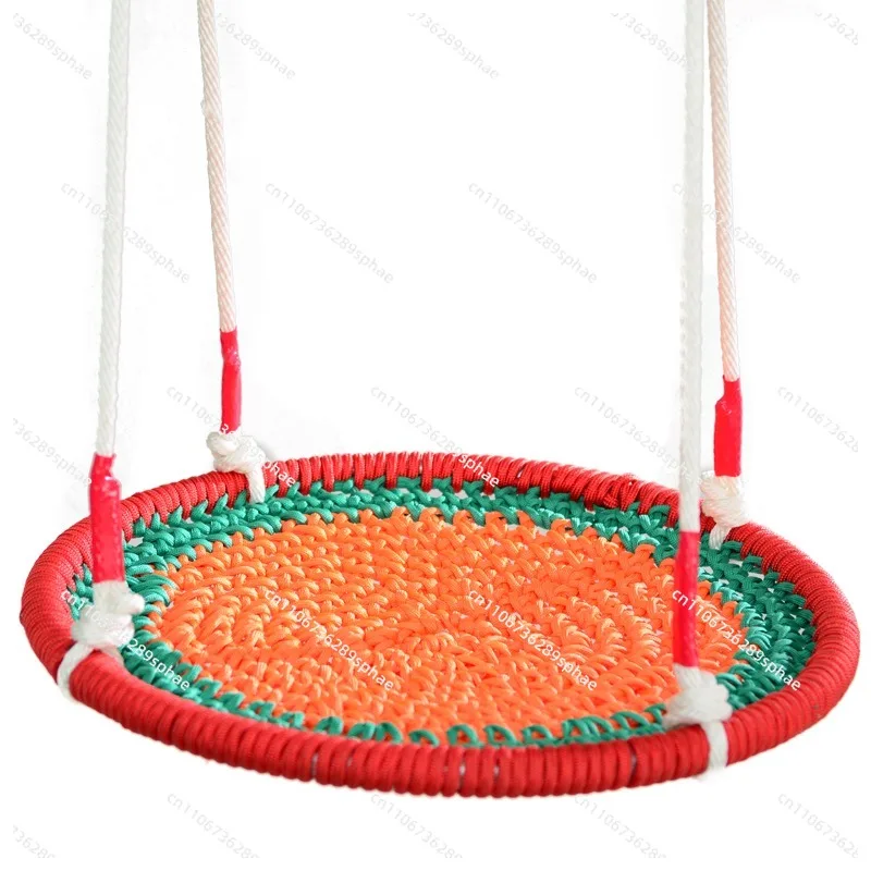 Children's swing large playground scenic outdoor disc round bird's nest courtyard