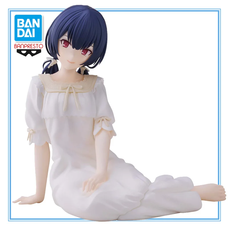 Original Banpresto Relax Time Morino Rinze The Idolm@ster: Shiny Colors 10Cm Anime Figure Pvc Model Collectible Toys Kawaii Doll