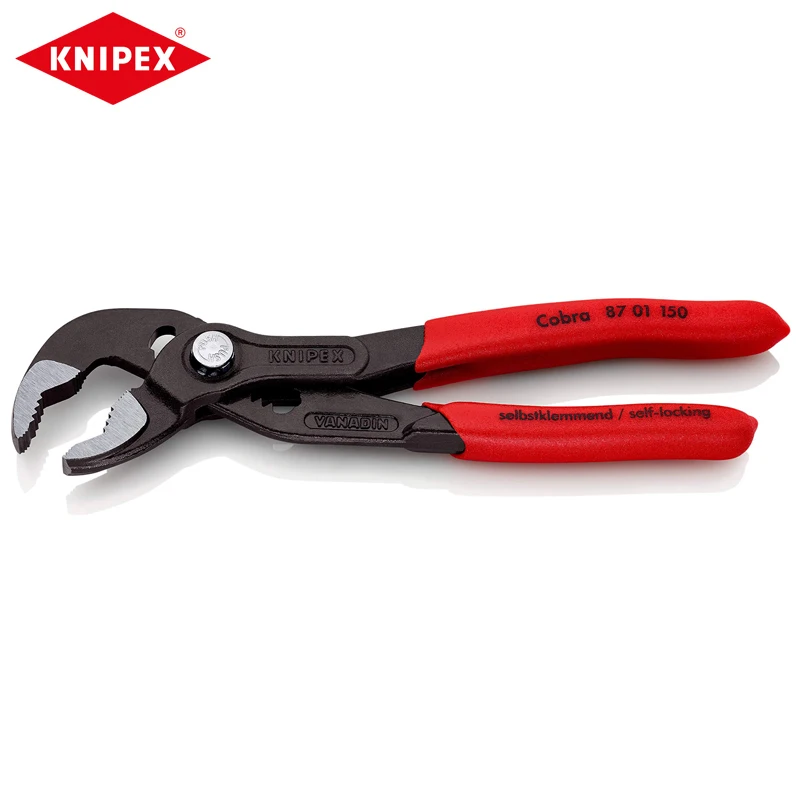 KNIPEX 87 01 150 Cobra Water Pump Pliers 6-Inch Precision Grade Performance Tool