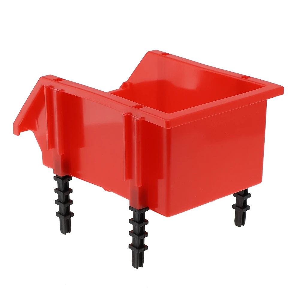 High Quality Brand New Parts Box Tool Storage Box Practical Screw Parts Container Yellow Blue Goods Shelf Green
