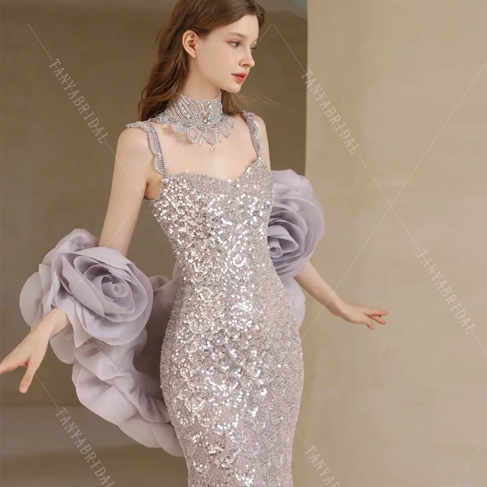 Customized Dreamy Organza Satin Flowers Wedding Cape With Sleeve Hold,Romantic 3D Flowers Detachable Short Bridal Jacket TSWD499