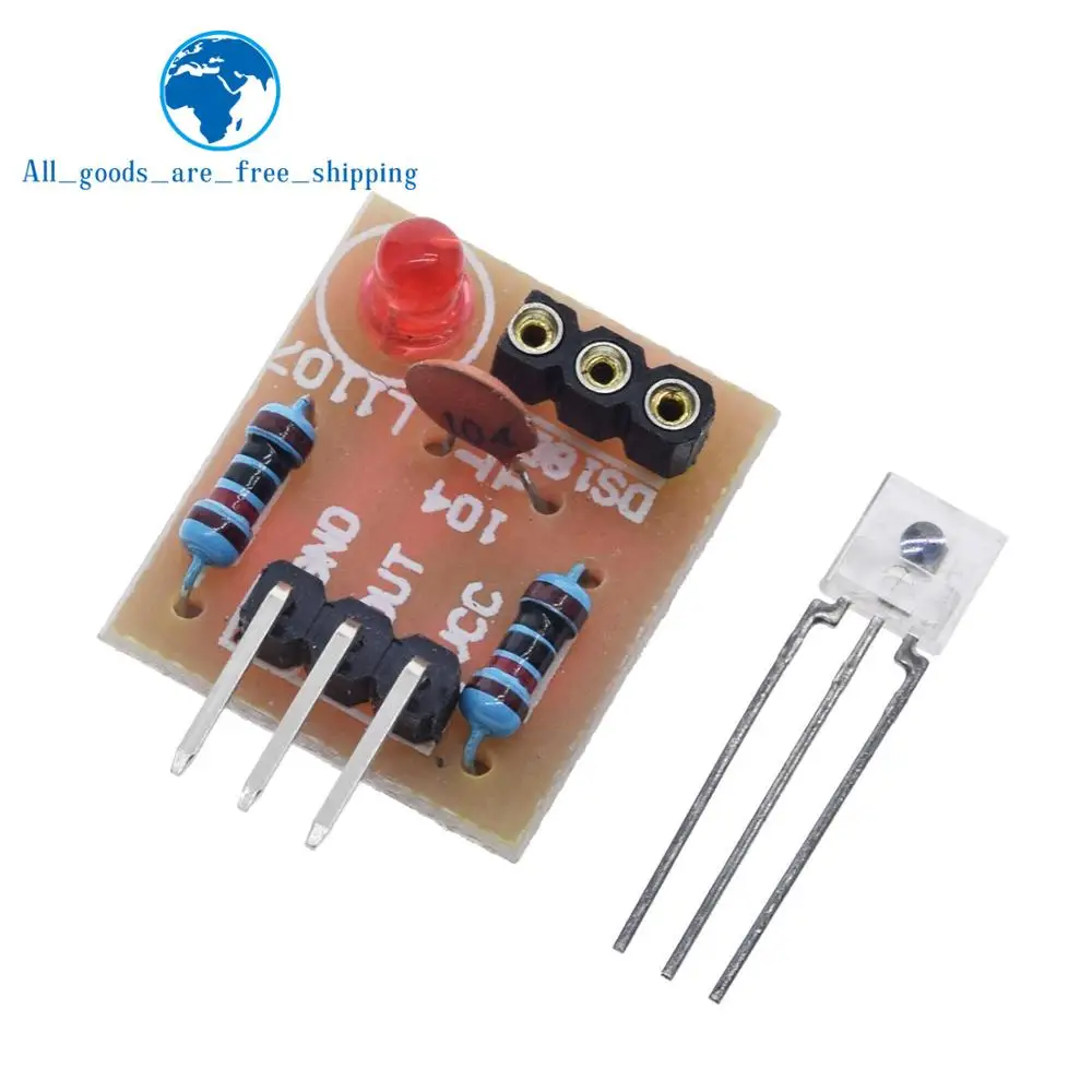 TZT Laser Sensor Module non-modulator Tube Laser Receiver Module DIY For arduino