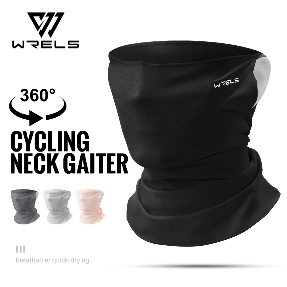 

WRELS Outdoor UV Protection Ice Silk Mask Cycling Ice Silk Scarf Summer Face Neck Balaclava for Summer Outdoor Activities