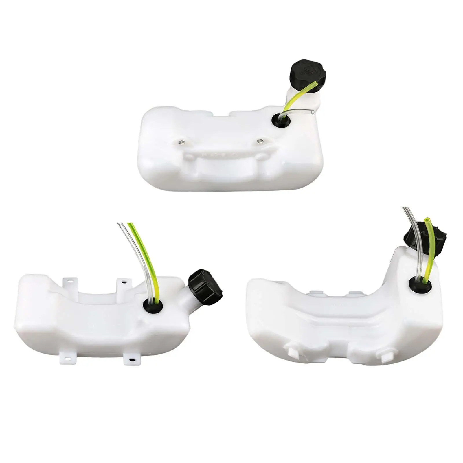 เครื่องตัดสตริงถังน้ำมันสายที่ตัดสตริงวัสดุหนาทนทานอุปกรณ์ทำสวนเชื้อเพลิงกระป๋องสำหรับสนามหญ้าอุปกรณ์การเกษตร