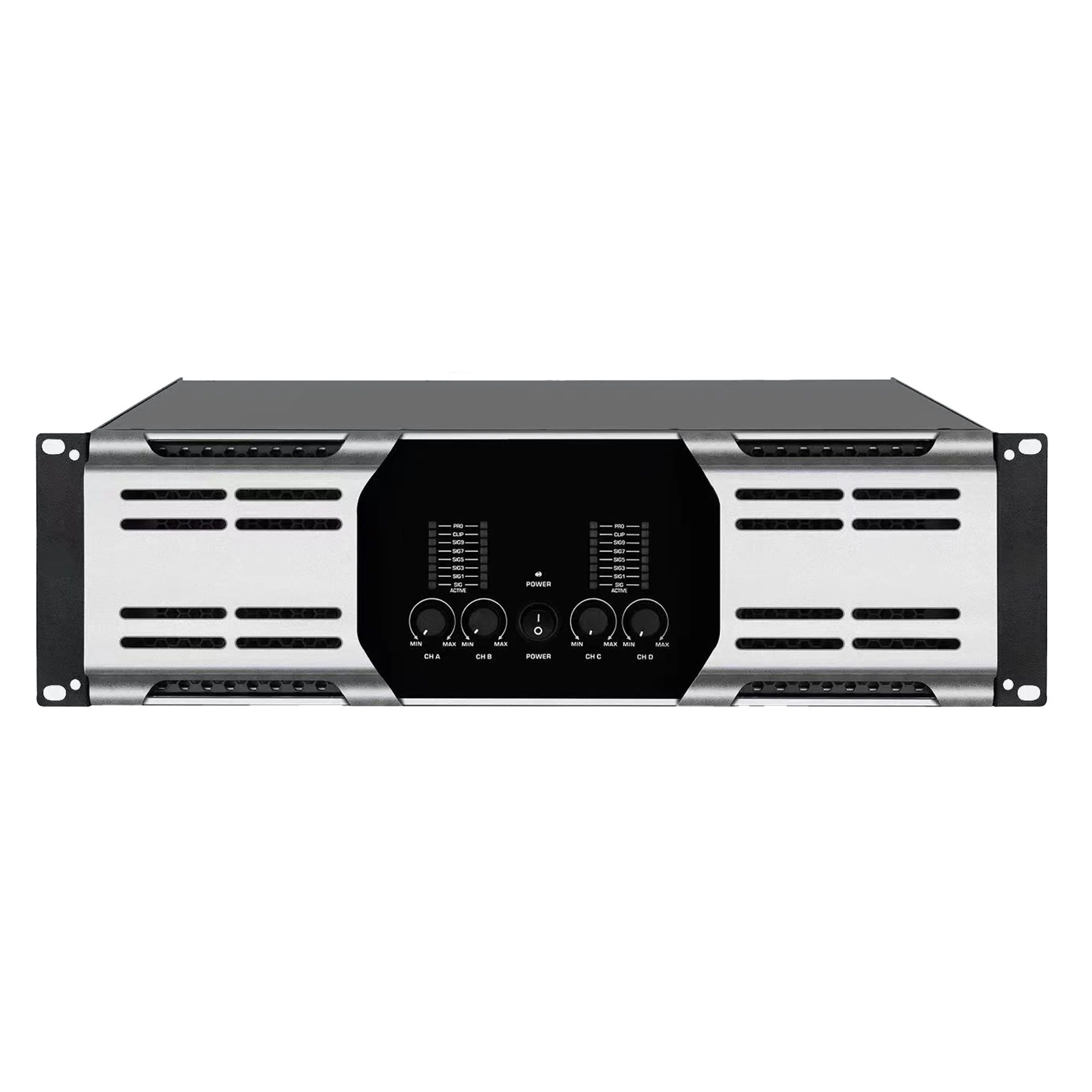 MX1800/MX2200/MX3000 Professional 4-Channel Active Digital Power Amplifier for DJ and Stereo Speaker Systems