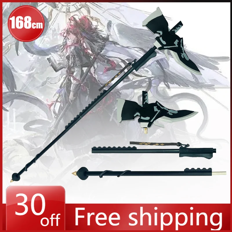 

168cm Arknights Equipment Props Model Gracebearer Cosplay Equipment Model Pvc Desktop Ornament Decorations Children Toys Gift