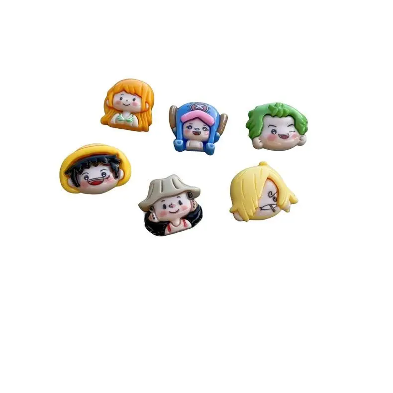 One Piece Cartoon Cute DIY Patch Kawaii Anime Multifunctional Decorative Sticker Car Ornament Anime Merchandise Wholesale - view 3