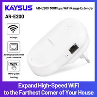 300M WIFi Repeater Wi-Fi Amplifier 2.4GHz Wireless Signal Booster Smart Power Extender For Office Home Easy Setting