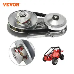 VEVOR Torque Converter Kit TAV2 30 Series With 10 and 12 Tooth Sprocket Driver Pulley Used In CVT Gearboxes for Kart Scooter ATV