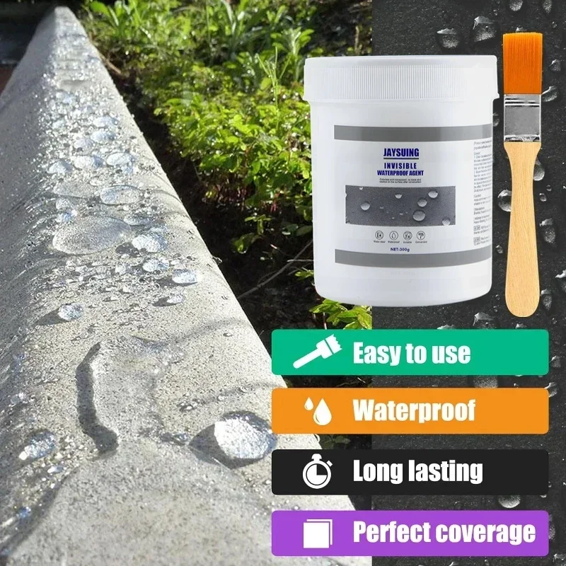 Waterproof Coating Sealant Strong Bonding Agent Transparent Invisible Paste Glue  Adhesive Repair Glue for Home Roof Bathroom image 5