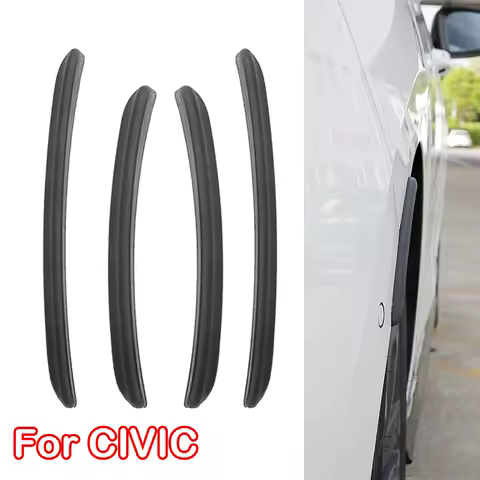Car Bumper Fender Flare Mud Flap Splash Guards Wheel Eyebrow Lip For Honda Civic Type R EK9 EP3 FD2 FN2 RR RC GT FK2 FK8 Sport S