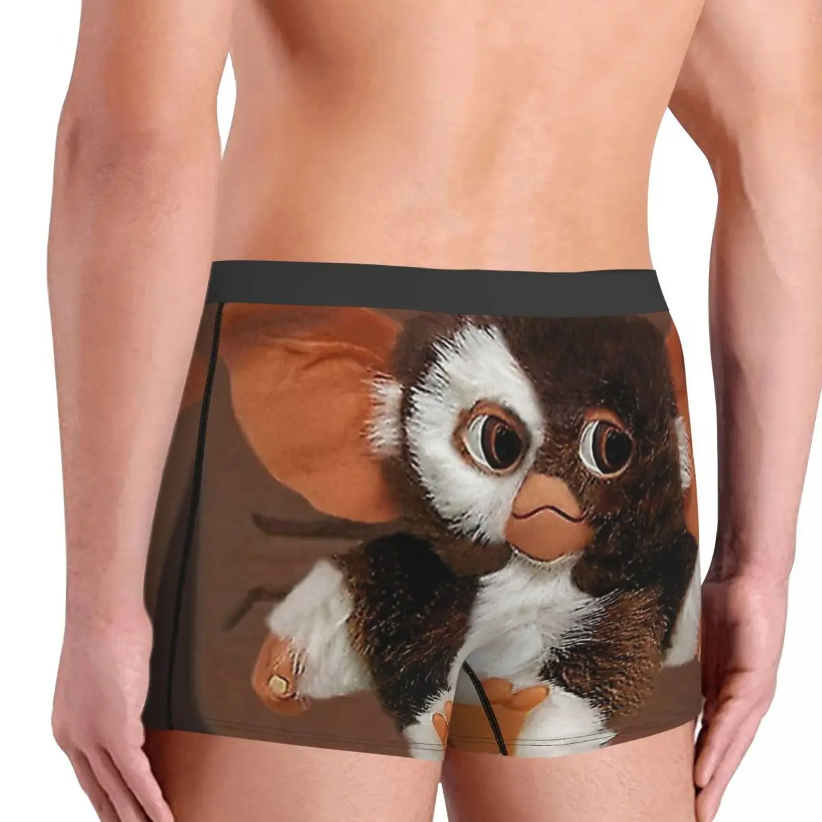 Gremlins Pet Comedy Horror Film I Love My Gizmo With Box Underpants Cotton Panties Male Underwear Print Shorts Boxer Briefs