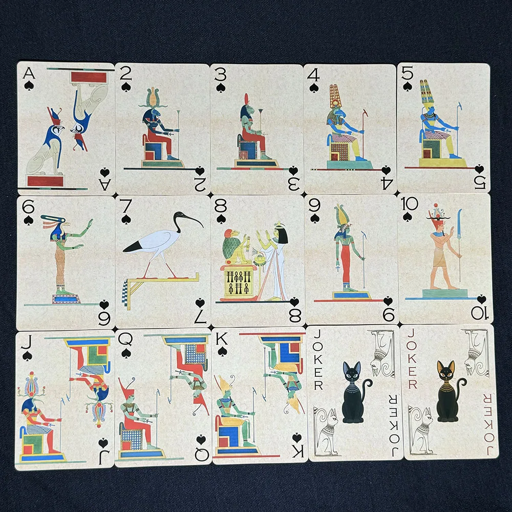 Vintage Cat Classic Spielkarten HD-Druck Deck of Cards Papier Brettspiel Pokerkarten fรผr Unterhaltung