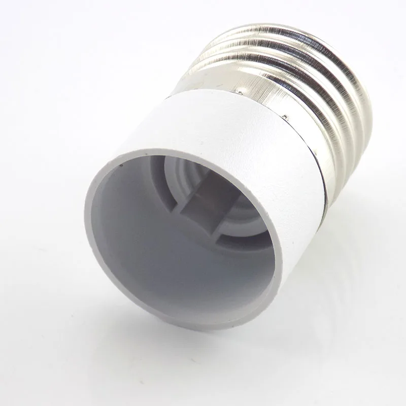 1PCS E27 to E14 Lamp Bulb Holder Converter Fireproof CFL Light Socket Base Adapter Converte Male Plug Conversion for Corn Candle