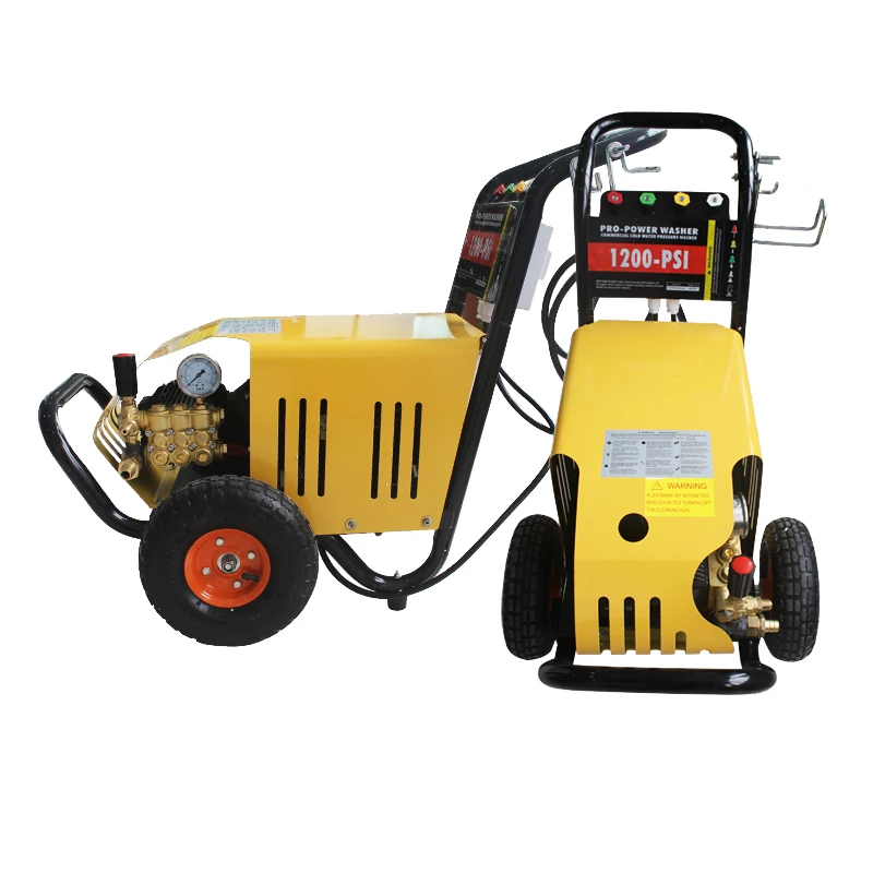 2500W 200bar 220v electric industrial commercial high pressure cleaner electric portable commercial car washer