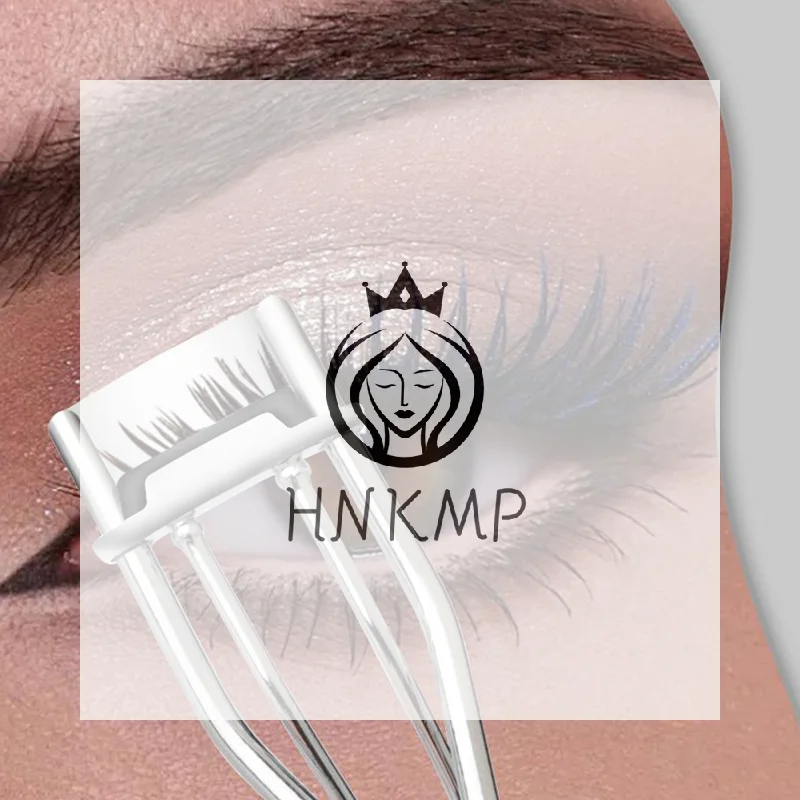 Stainless Steel Mini Partial Eyelash Curler Nature Curl Sun Flower Eyelash Extension Volume Tweezers Beauty Makeup Tool