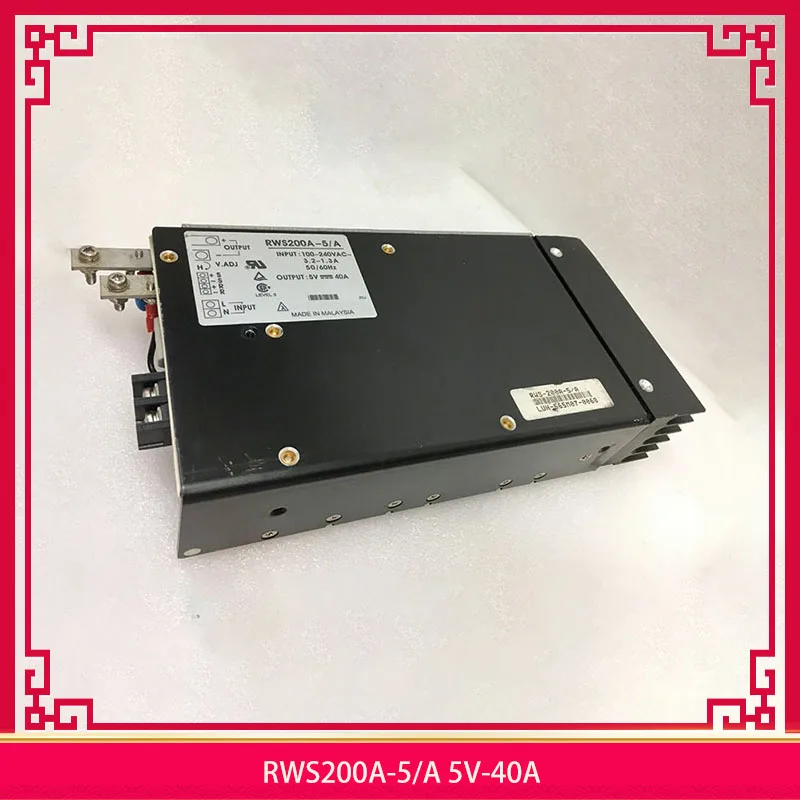 RWS200A-5/A 5V-40A For NEMIC-LAMBDA Industrial Medical Equipment Power Supply High Quality Fully Tested Fast Ship