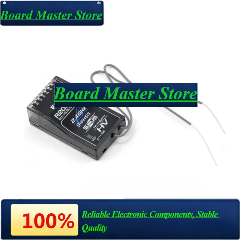 BaMas1pcs For FUTABA R2008SB 2.4G S-FHSS HV S.BUS Receiver Compatible T18MZ T8J T6J T6K T10J 14SG 16sz 18sz Remote Control FPV R