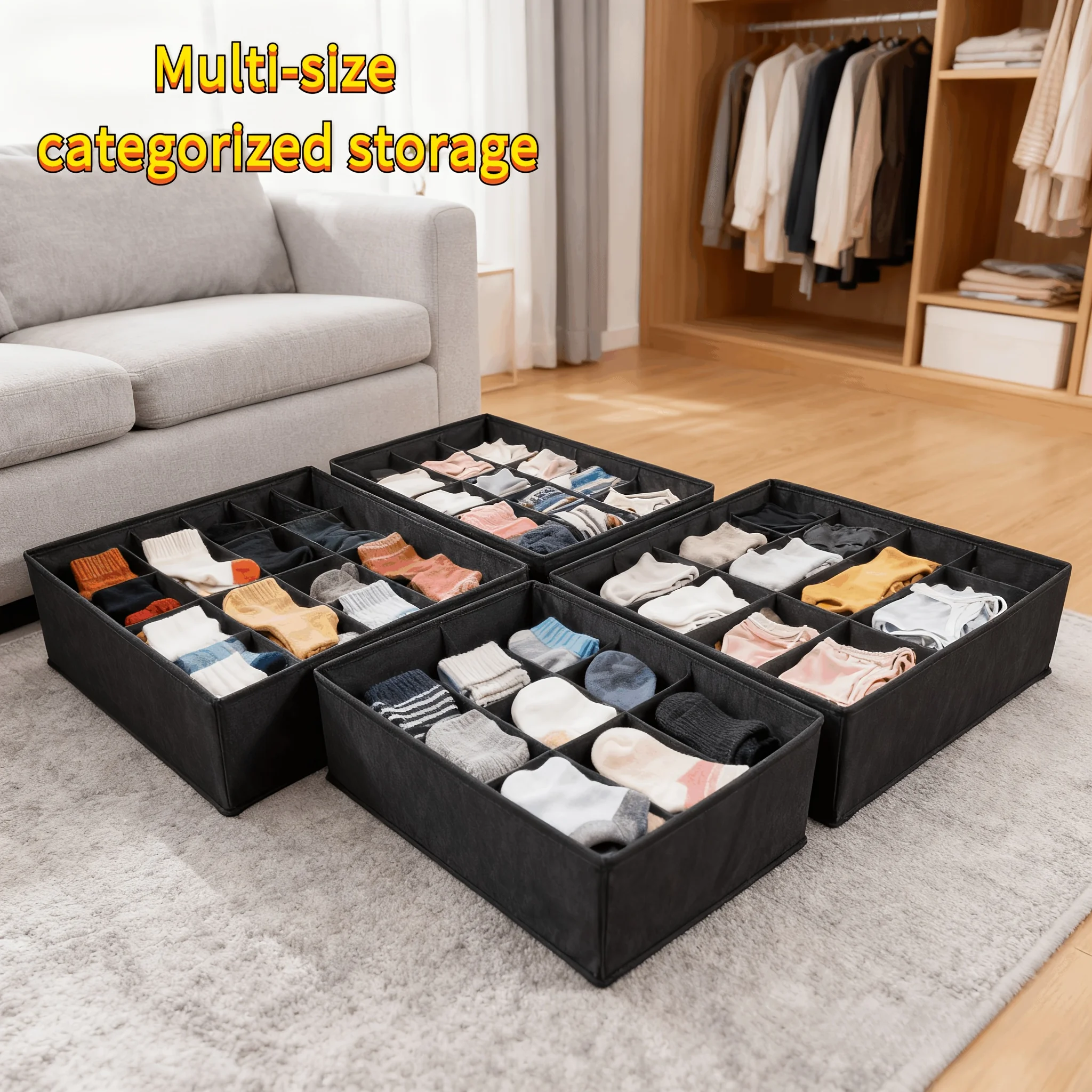 Organizador de Roupa Íntima e  - Multi Pack Underwear avaliação e preço