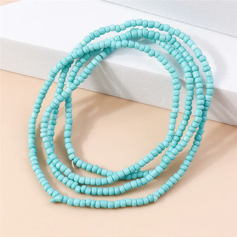 Böhmisches handgefertigtes Perlenarmband für Frauen, Sommer, mehrschichtig, bunte Perlen, Kette, Armreifen, Mädchen, Boho-Schmuck, Großhandel in großen Mengen – Detail 13