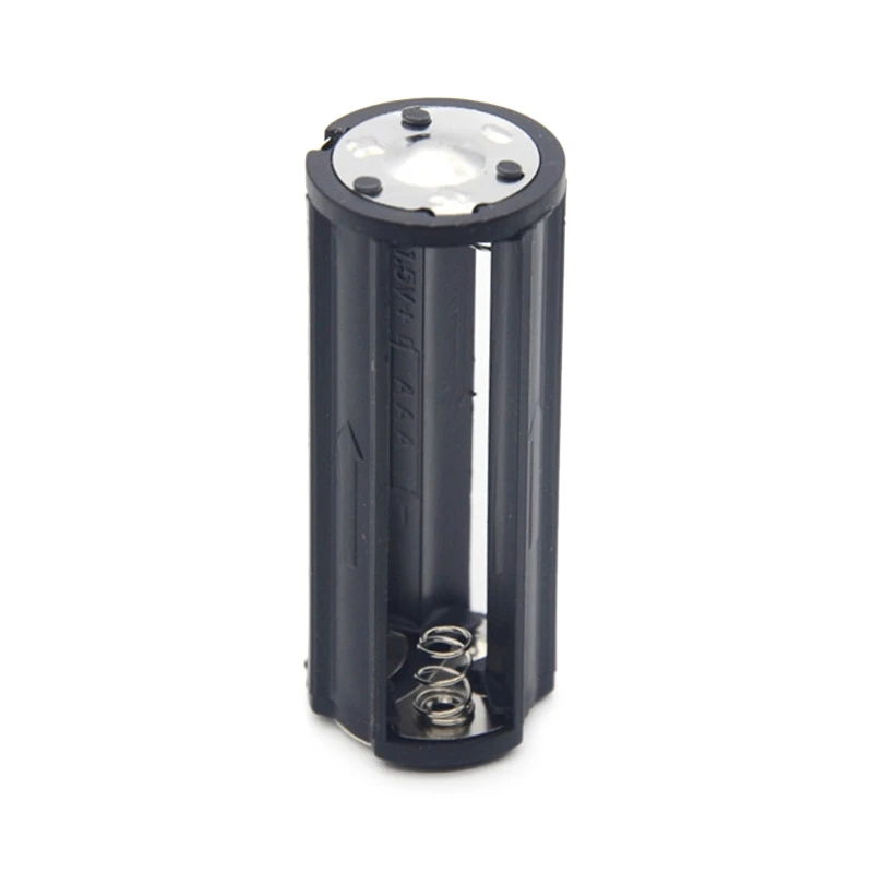 Battery Holder Black for 3 x1.5V AAA Batteries Flashlight Torch 3x AAA for