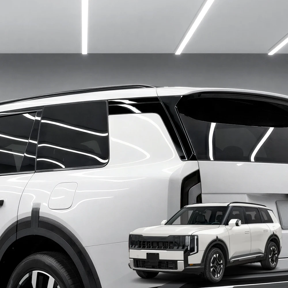 Fit For Kia Telluride 2027 LHD/RHD Car Tuning Glossy Black Style Window D-Pillar Decoration Covers Trim