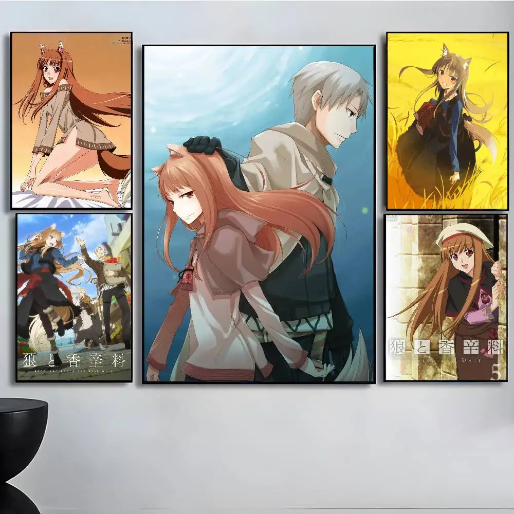 Comics S-Spice And W-Wolf Poster Art with prints Home bedroom living room decoration gift