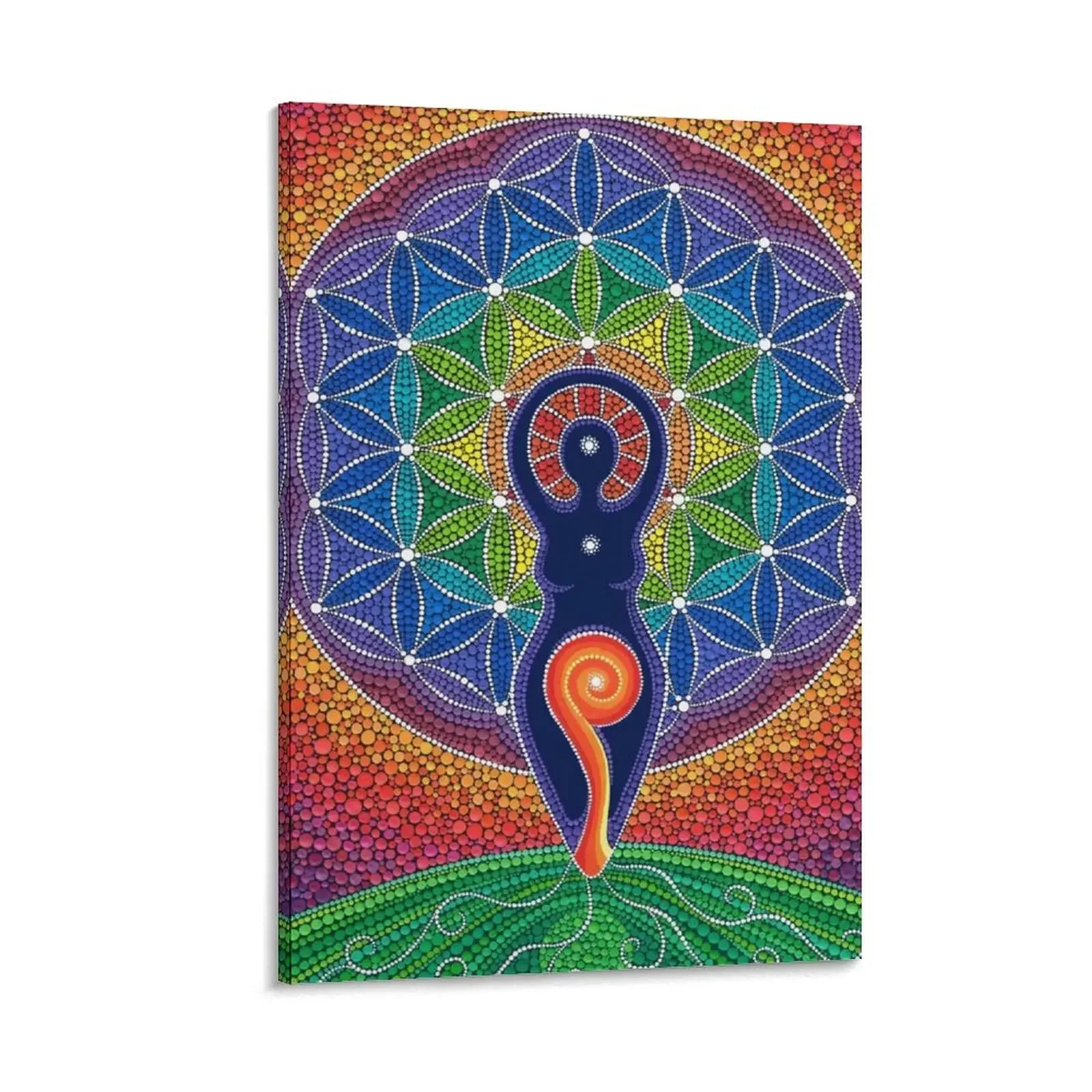 

Goddess of the World Canvas Painting luxury home decor Decor for room posters anime decoration for the room
