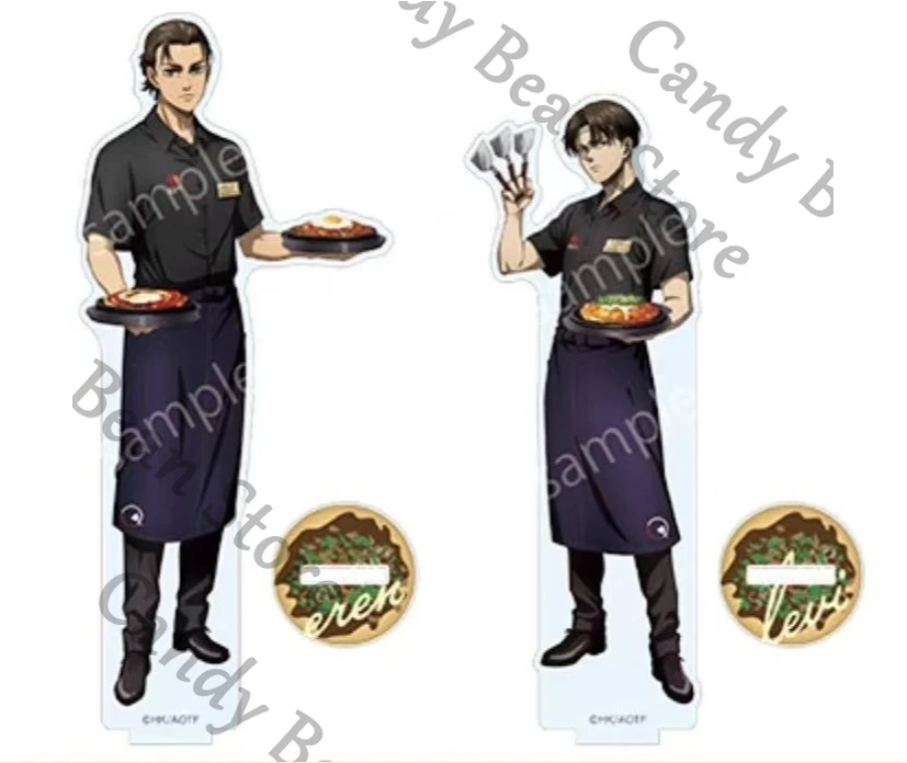 anime-attack-on-titan-genuino-eren-jaeger-levi-ackerman-cosplay-teppanyaki-cartoon-acrilico-in-piedi-segno-figura-stand-adornare-natale