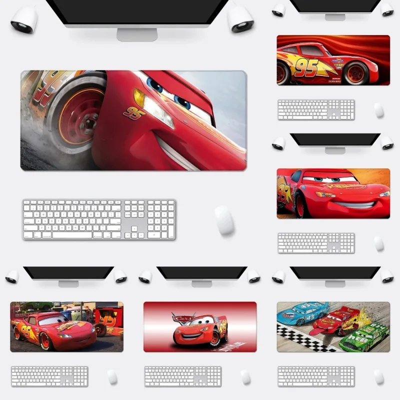 

Коврик для мыши MINISO Lightning Speed McQueen-Themed с HD-принтом XXL, нескользящий игровой коврик для мыши с запирающимся краем для компьютера и ПК