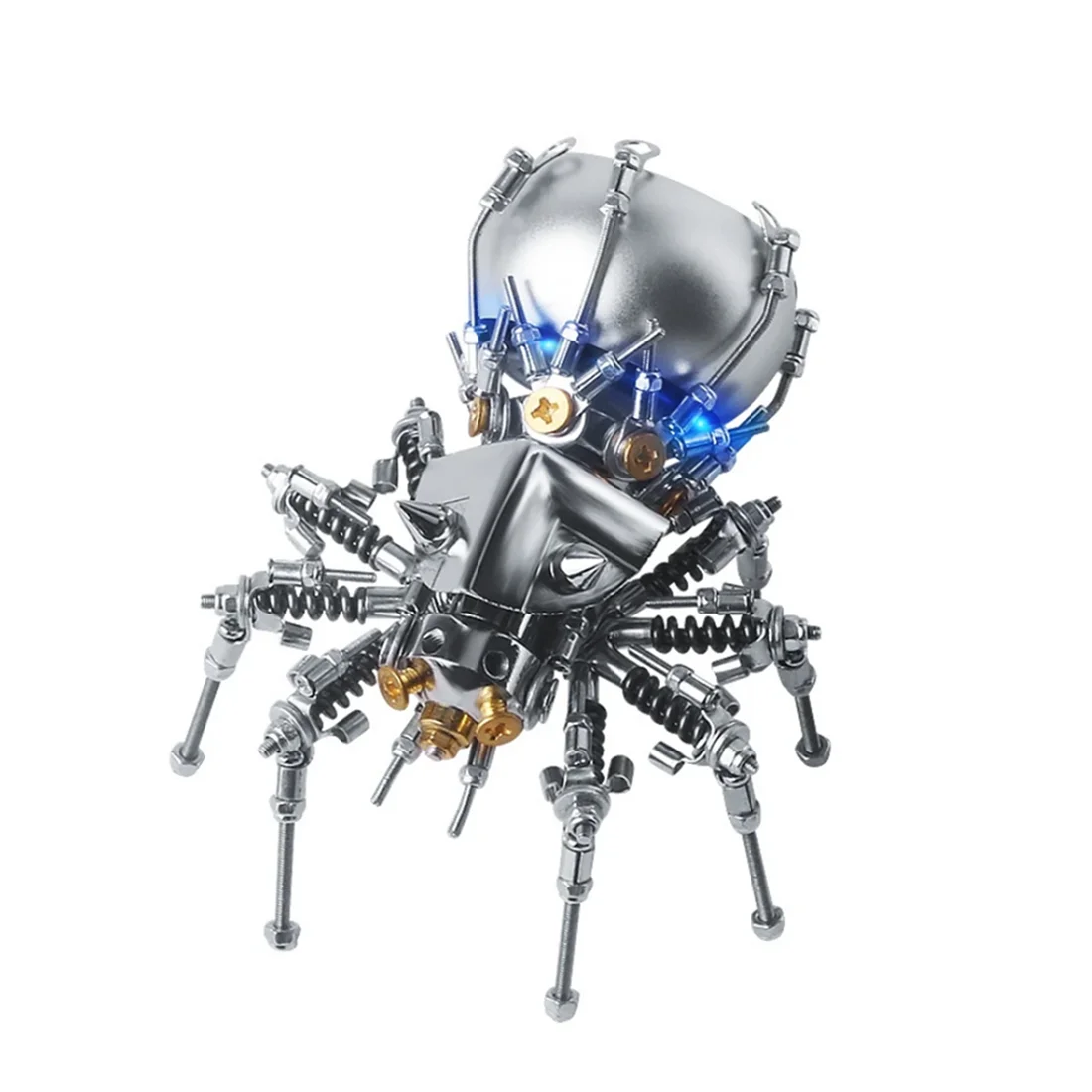 3D Metal Puzzle Spider Model With Bluetooth Speaker Audio Assembly Toys Metal Mechanical Models Jigsaw Puzzle For Boys Adults