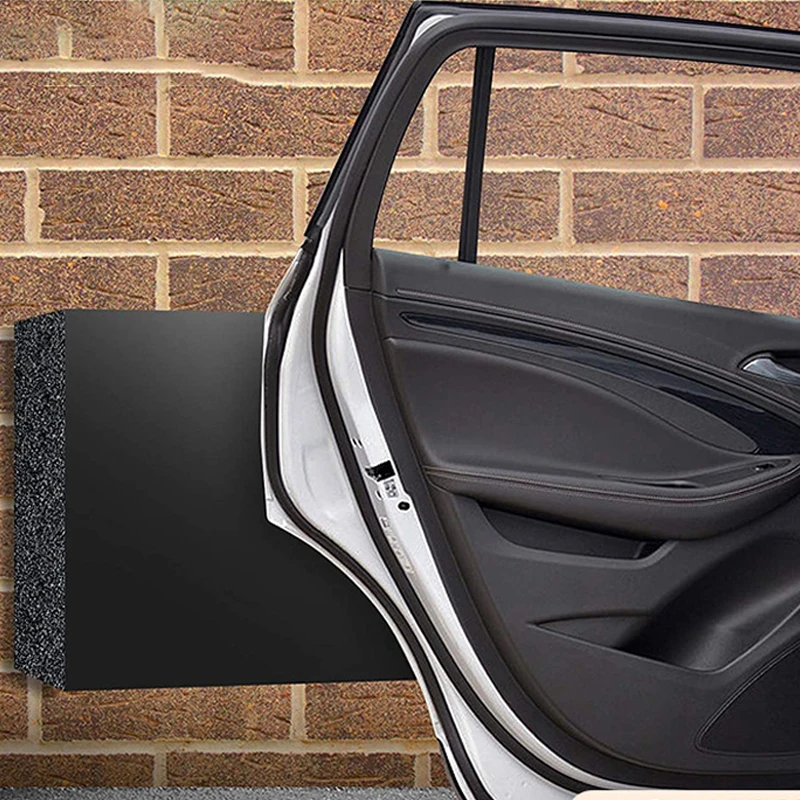 4pc Self Adhesive Garage Wall Anti Collision Foam Pad Car Door Protector EVA Foam Bumper Strip Accessory