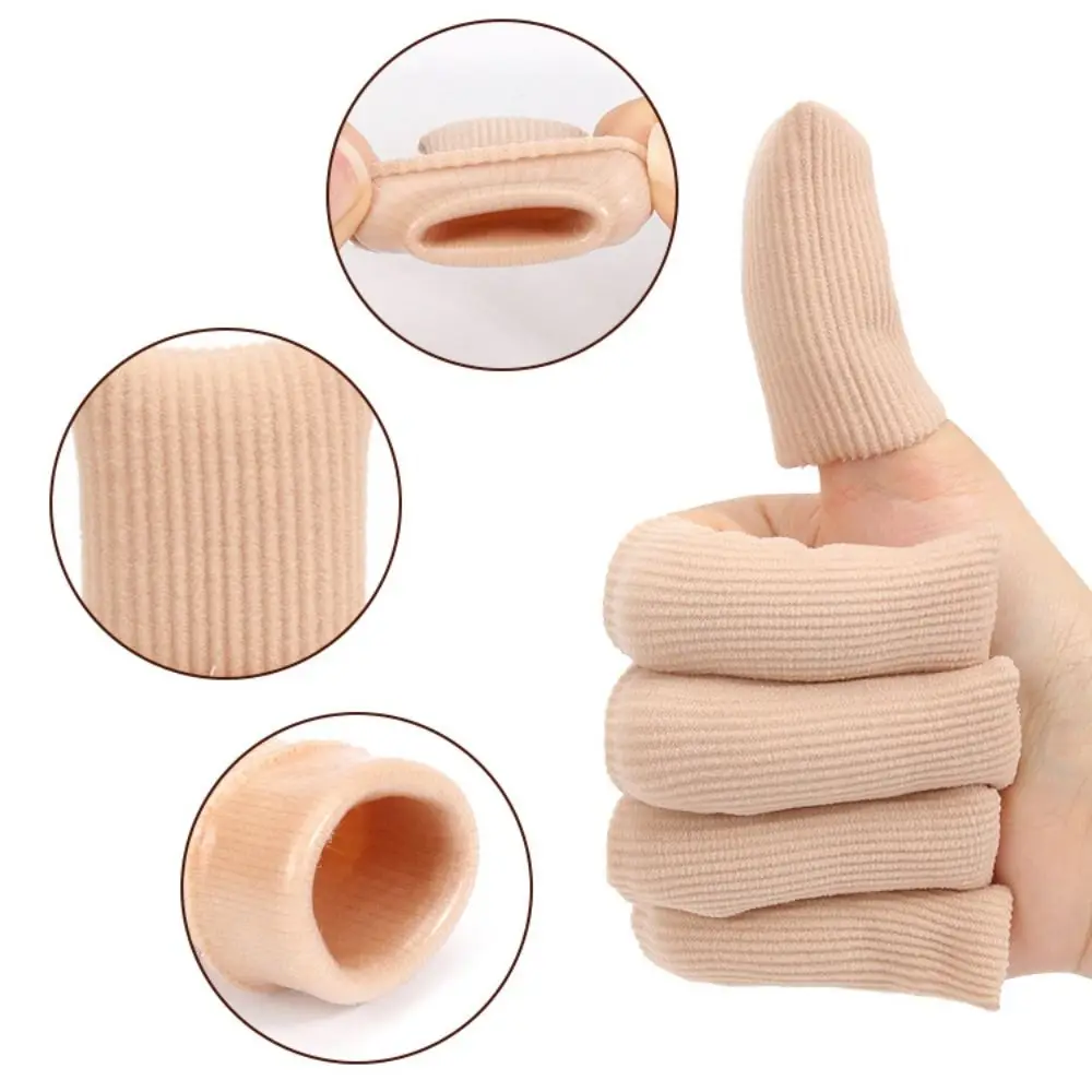 Novo tecido separador de dedo do pé removedor de calos de milho escalável protetor de dedo macio espaçador tubo manga cuidados com os pés ferramentas pedicure