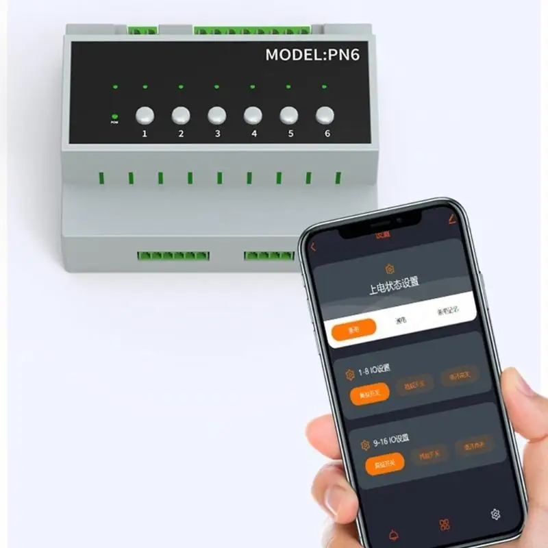 

Q81C Remote Control Appliance Control Module 6 Channel Relays Switches Module Intelligent Appliance Switches Controller