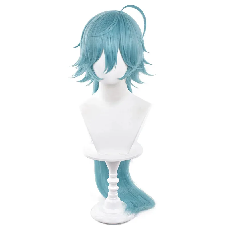 لعبة ES Hojo Raika الاصطناعية طويلة 90 سنتيمتر مستقيم تأثيري أنيمي شعر مستعار مقاومة للحرارة الشعر هالوين شعر مستعار للحفلات Capx ، 5;d'2.y;8'