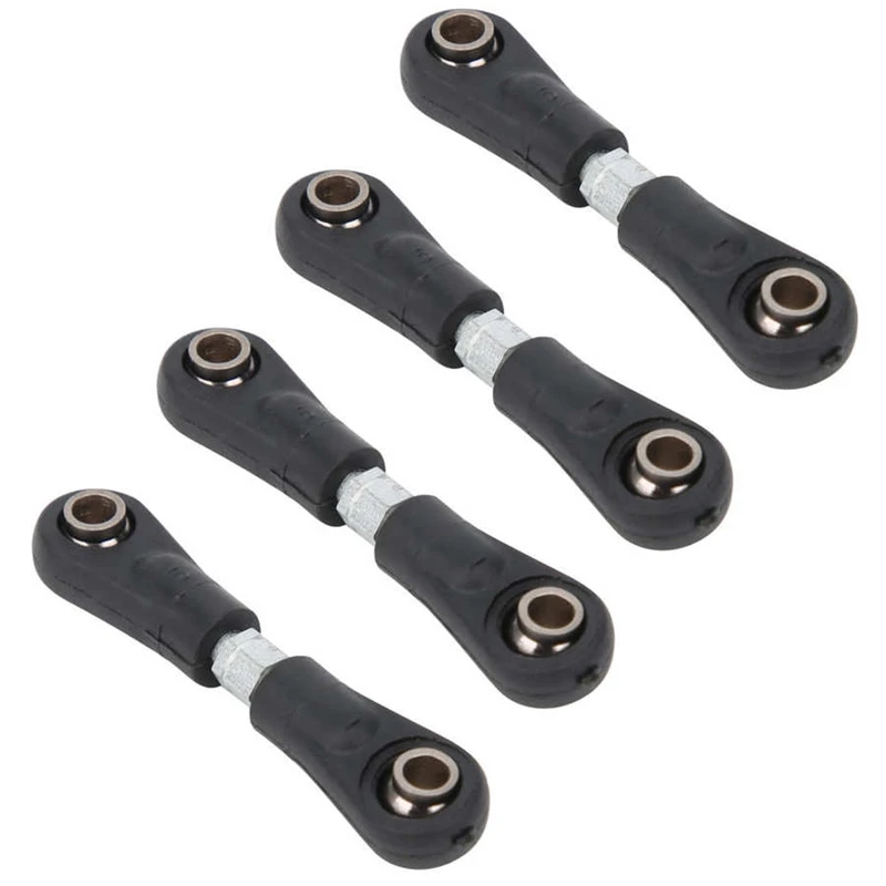 4Pcs Link Pull Rod For 1/10 RC Drift On Road Touring Car(HSP HPI Himoto SST RACING LRP 3Racing Tamiya 58658 Kyosho)