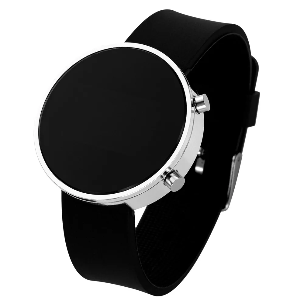 Fashion Digital Watch for Women Simple Men\'s LED Wrist Watch Silicone Strap Casual Sports Ladies Watch Clock Gift Reloj Mujer