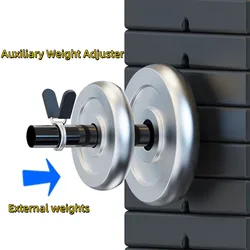 Weight Rack Pins Auxiliary Weight Adjuster External Barbell Rack Fitness Equipment Weight Rack Gym Strength Training Accessories