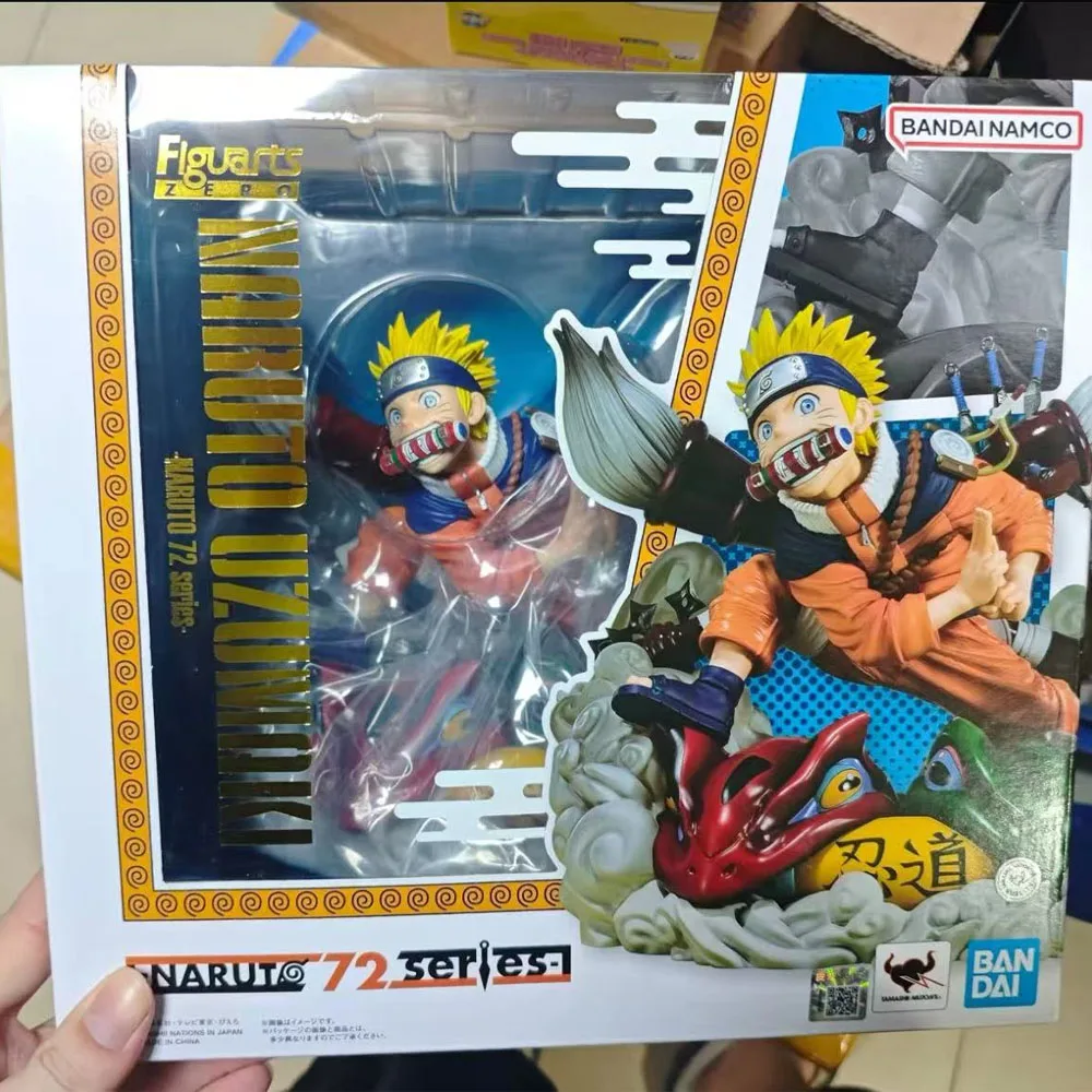 

Bandai Original SHF FZ The fire forbearer NARUTO UZUMAKI NARUTO 72 series Action Figure Toys For Boys /Girls Gift IN STOCK