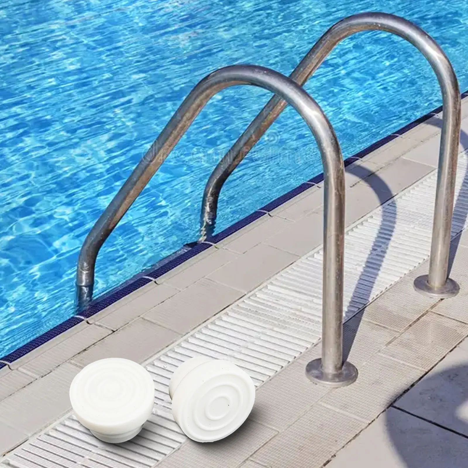 حوض سباحة مطاطي LFor Adder Bumpers 2 PFor ack EssentiFor al لملحقات حمام السباحة SFor الأمان لـ وStFor القدرة