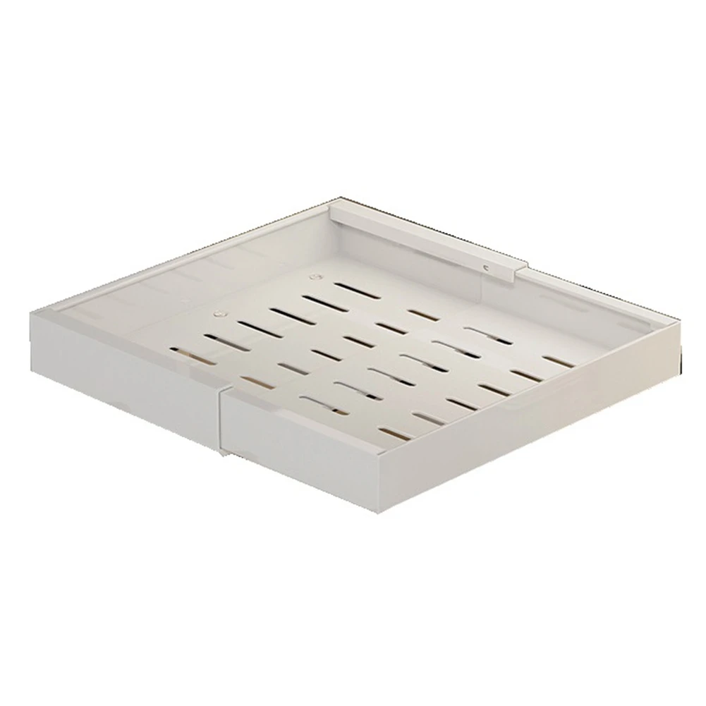 ABJT-Pull-Out Cabinet Rack Kitchen Organization & Storage Non-Nail Sticker Or Drill Hole With Expandable Width