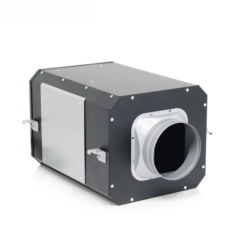 Custom AC Motor Silent Straight Duct Fans 4 Industrial Exhaust Ventilation Fans for Indoor Ventilation