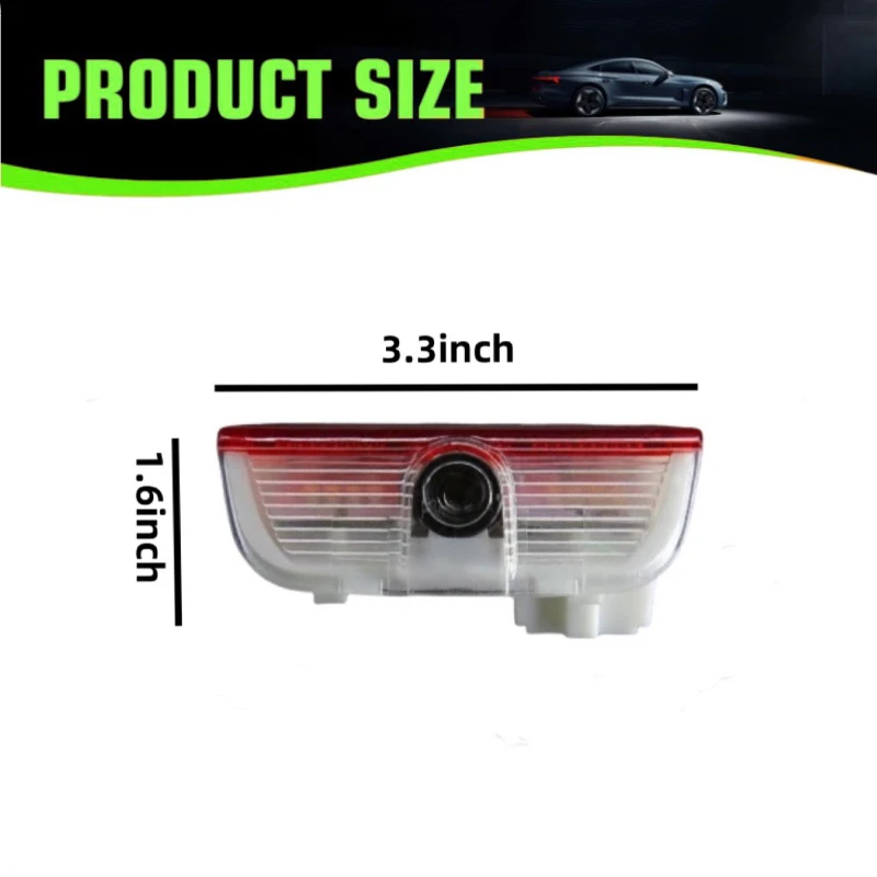 2pcs LED Car Door Lights Welcome Projector Courtesy Ghost Shadow Lamp Accessories for Skoda Superb 2 MK2 Superb 3 2009-2023 2024 - view 5