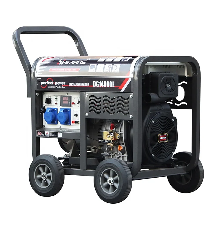 

DG14000E 10KW Air-cooled Single Cylinder 1102 Diesel Fuel Electric Generator
