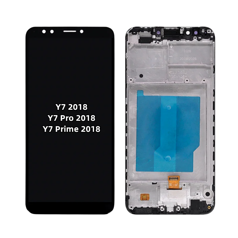 For Huawei Y7 Pro Prime 2018 LDN-L21 LCD Original With frame Mobile Phone Display Touch Screen Digitizer Assembly Replacement