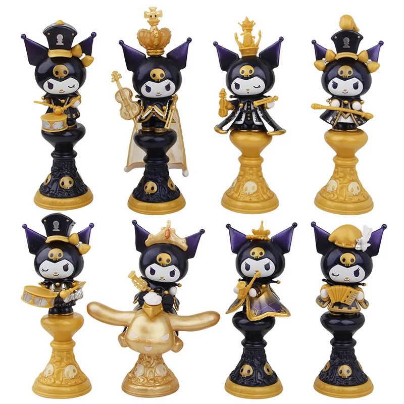 

BANDAI Sanrio Series Figure Chess Kulomi Desktop Toy Egg-twisting Doll Machine Ornament