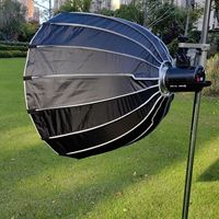 90cm 120cm Quickly Release 16-Rib Parabolic Deep Softbox +Honeycomb Grid with Bowens Mount for Photo Studio Flash Lamp