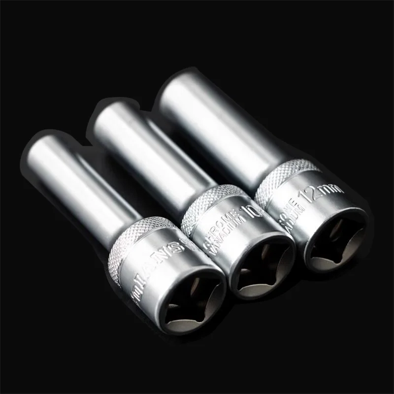 Deep Long 1/2 Drive 12 Points Shallow Air mpact Socket Metric 8mm To 32mm