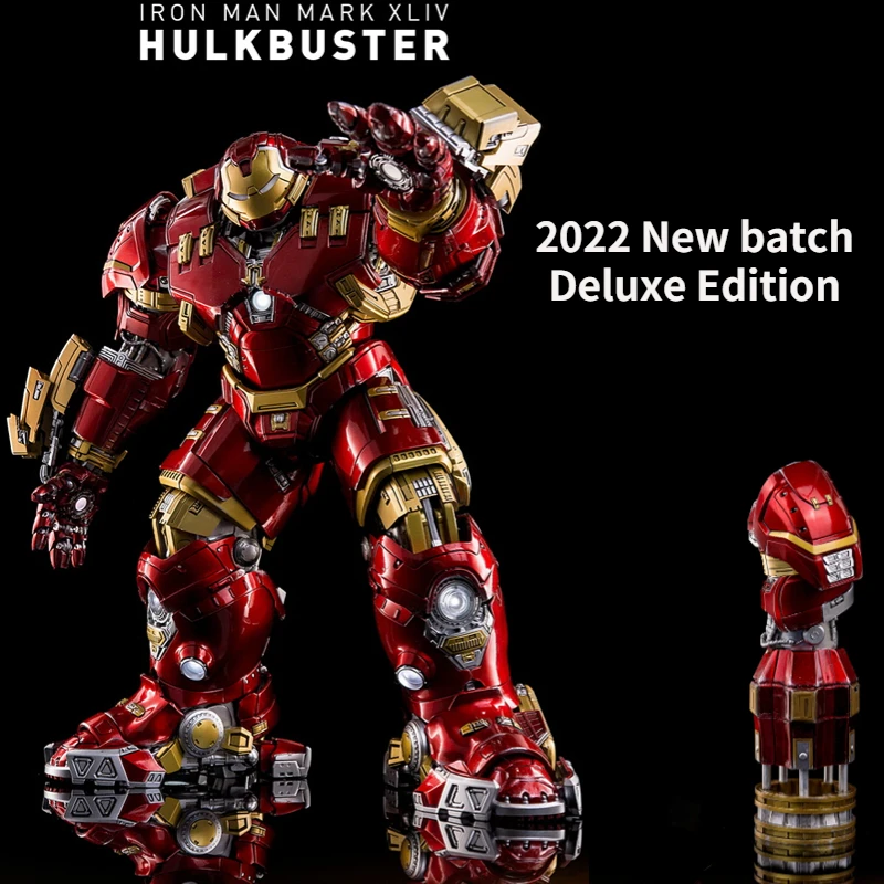 

COMICAVE 1/12 MK44 Hulkbuster Latest Version Primary Color/Black Gold Limited Edition Iron Man Movable Glow Collection Hobby